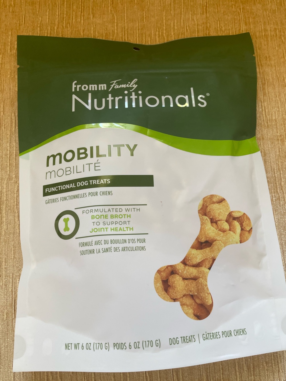 Mobility Functional Dog Treats - Green/White